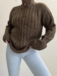 Image 6 of 00s brown sweater // L 