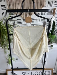Image 3 of strapless top with sleeves 