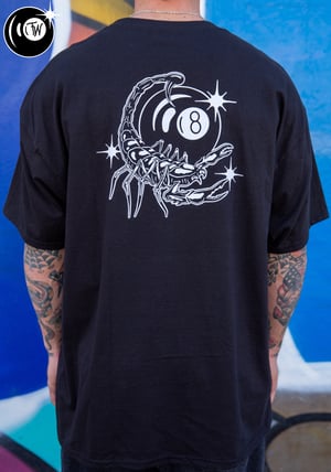 Image of Tough World Scorpion Tee, Black