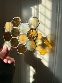 Image 4 of Amber hues honeycomb clusters