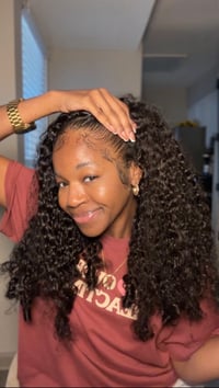 Image 1 of Bare beauty curl half wig READY TO SHIP 