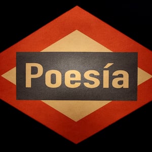 Image of Poesía, metro.
