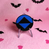 Image 2 of 1.75 Inch 2nd Ed. Super Computer Medic Icon Pin