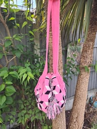 Image 4 of Wayuu Mochila Colombian Bucket bag