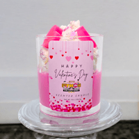 Image 1 of Valentines Candle, Handmade Scented Candle 
