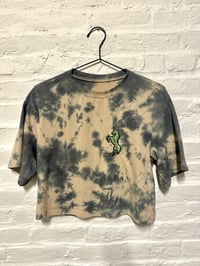 Image 2 of Krusty's Kustoms Thunder Dyed Crop Top