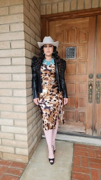 Image 1 of Leslie Satin Dress