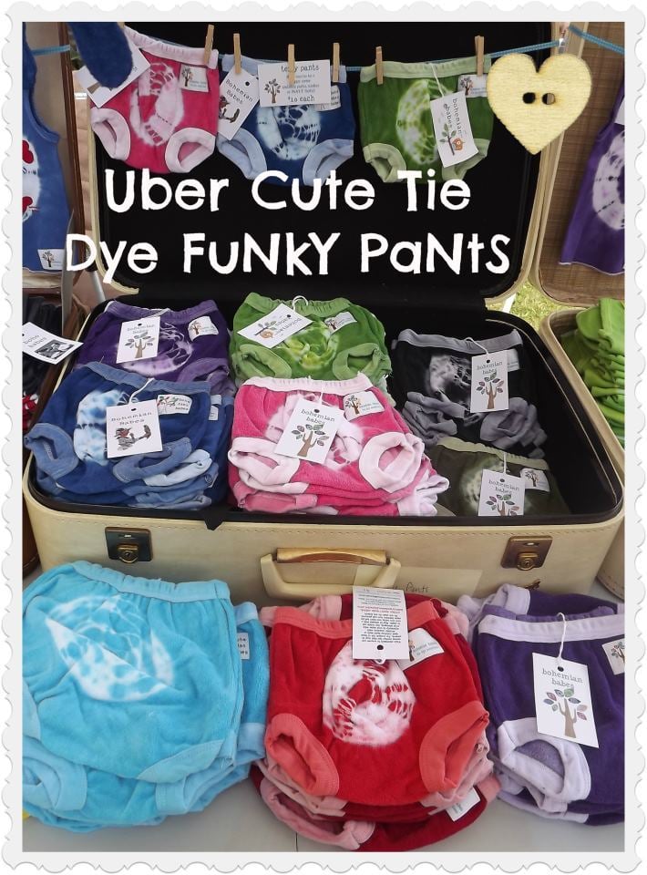 Bohemian Babes tie dye creations — All BABY NAPPY COVERS, CLOTH