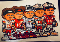 Image 2 of Patrick Mahomes Evolution Sticker