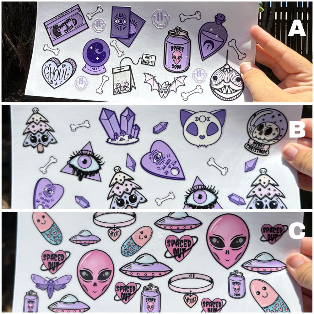 Image of Witchy UV DTF Wrap