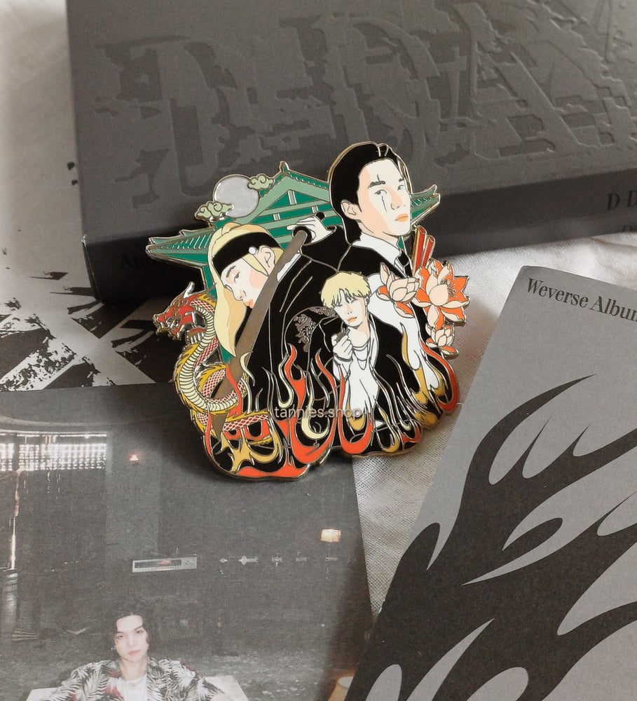 Image of Agust D Trilogy ENAMEL PIN