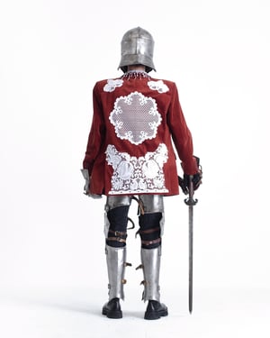 Image of MASSTAK - Metal Tribal Blazer (Red)