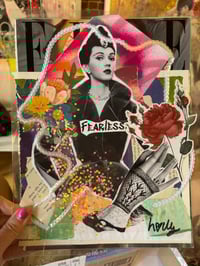 Image 3 of “Fearless” Laminated Collage