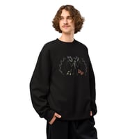 Image 1 of Batty Threads Oversized heavyweight sweatshirt