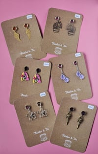 Image 1 of 10mm Tunnel Dangle Earrings | Plugs | Guages