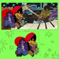 love and loathing sticker