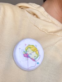 Image 3 of cupids bow plush pin 