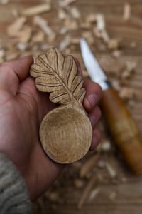 Image 4 of Oak Coffee scoop