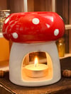 Mushroom Ceramic Wax Melt Burner 