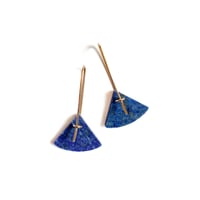 Image 2 of Lapis Earrings No. 4