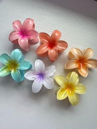 Flower Claw Clips