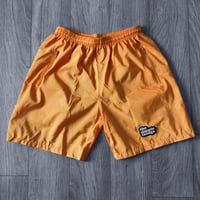 Image 1 of Yellow 'Simple Things' Nylon Shorts