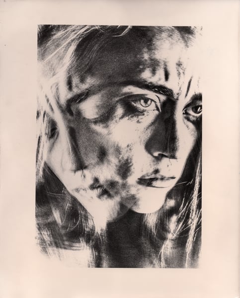 Image of “Untitled Self-Portrait” Fiber Based Silver Gelatin Print 