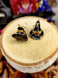 Image 10 of Kolczyki wiedźmowe kapelusze 