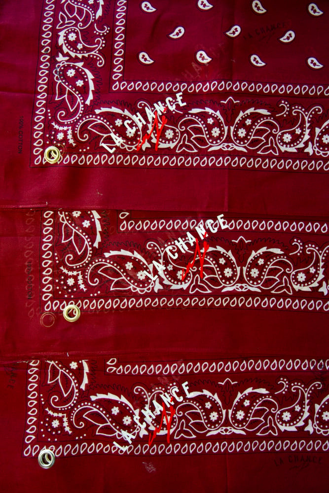 Bandana La Chance Café Color Burgundy