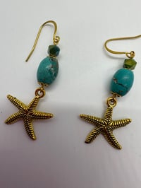 Image 1 of Starfish earrings