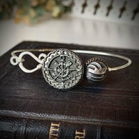 Image 1 of "The Navigator" Vintage Button Bracelet