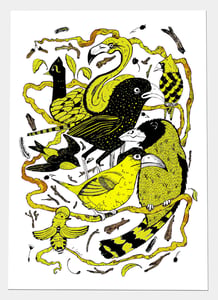 Image of FEATHERED FRIENDS PRINT