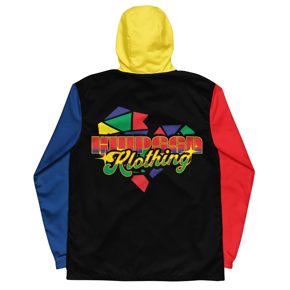 Image of Unisex Kolorblock Windbreaker 