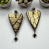 Image 1 of ​Midnight Star Celestial Earrings