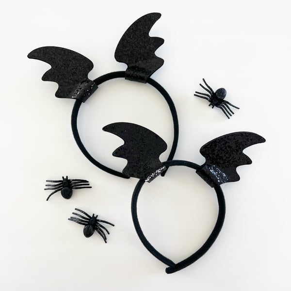 Image of Glitter Bat Wing Headband