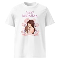 Image 3 of Super Momma Women's ribbed neck t-shirt