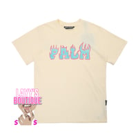 Image 1 of Creme Palm Angels T Shirt