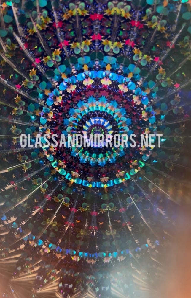 Image of Blue Skies Mini Aura Kaleidoscope (slim)