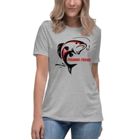 Image 12 of Women's Relaxed T-Shirt, Fishing Fever T-Shirt | Angler Fish Hook Graphic Tee