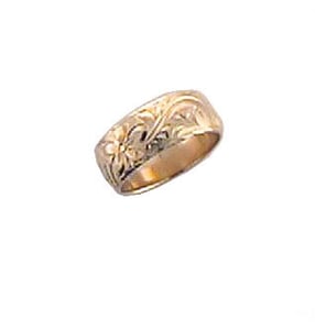 Image of 8mm Hawaiian Classics Ring, Sizes 4-6 1/2