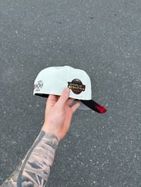 Image 5 of TWO TONE WHITE SOX x ASTROS CUSTOM FITTED CAP