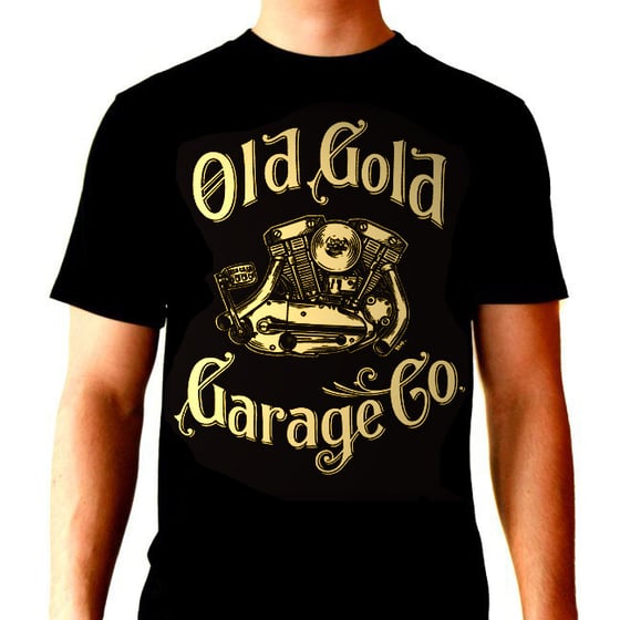 Image of Old Gold "Ironhead" T-shirt