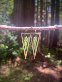 Image 1 of Enchanted Fern Earrings 