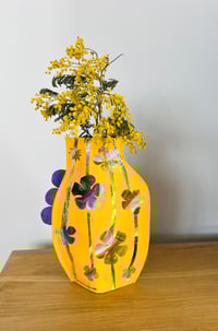 Image 1 of Canvas Art Vase Cover No.5