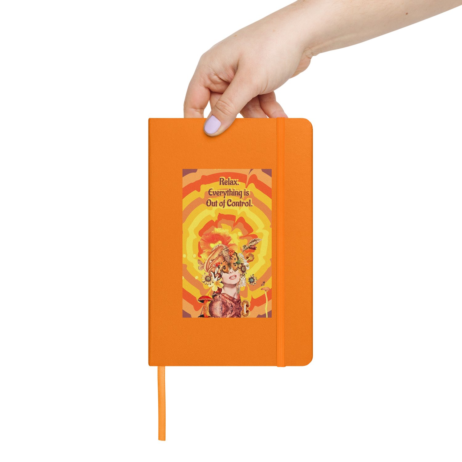 Image of Out of Control - Hardcover Bound Notebook