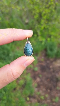 Image 2 of Emerald in Sterling