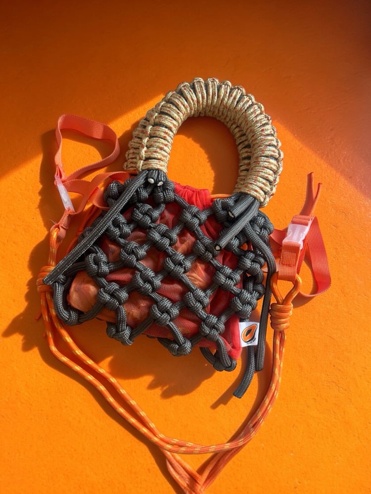 Image of Sunshine Bag- Grey/ Orange