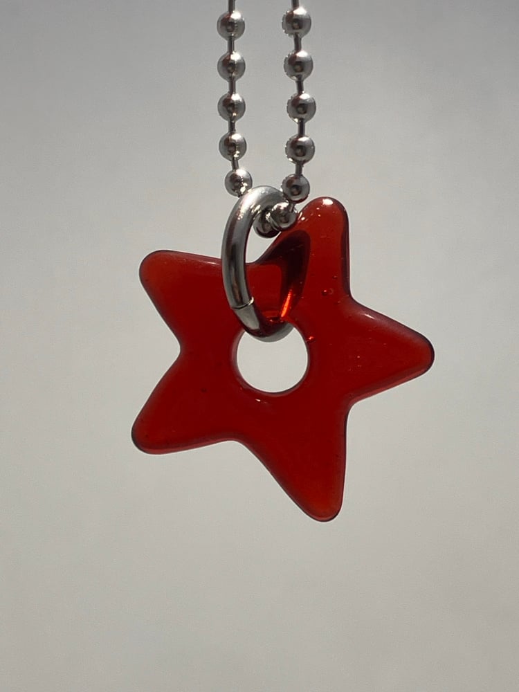 Image of sparkly red star