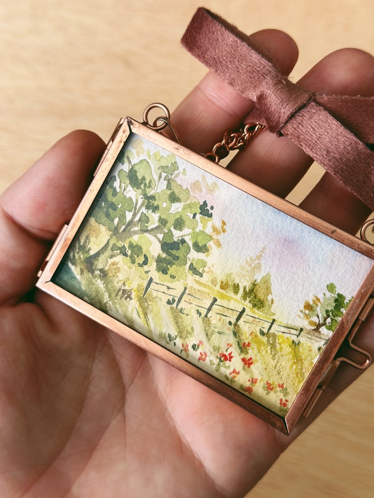 Image of On The Farm - Heirloom Watercolor Ornament