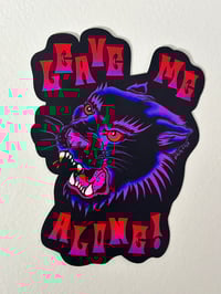 Image 1 of Leave Me Alone - Die Cut Sticker